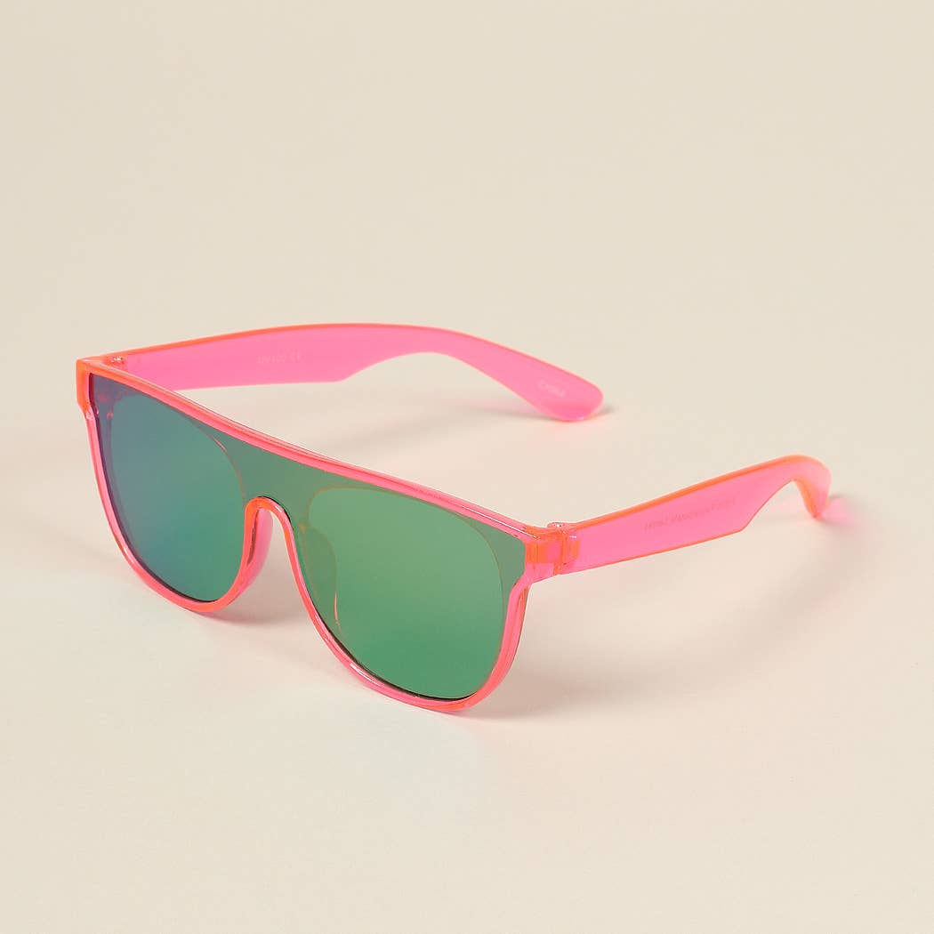 Kids Square Frame Sunglasses – Colorful UV400 Protection for Boys & Girls