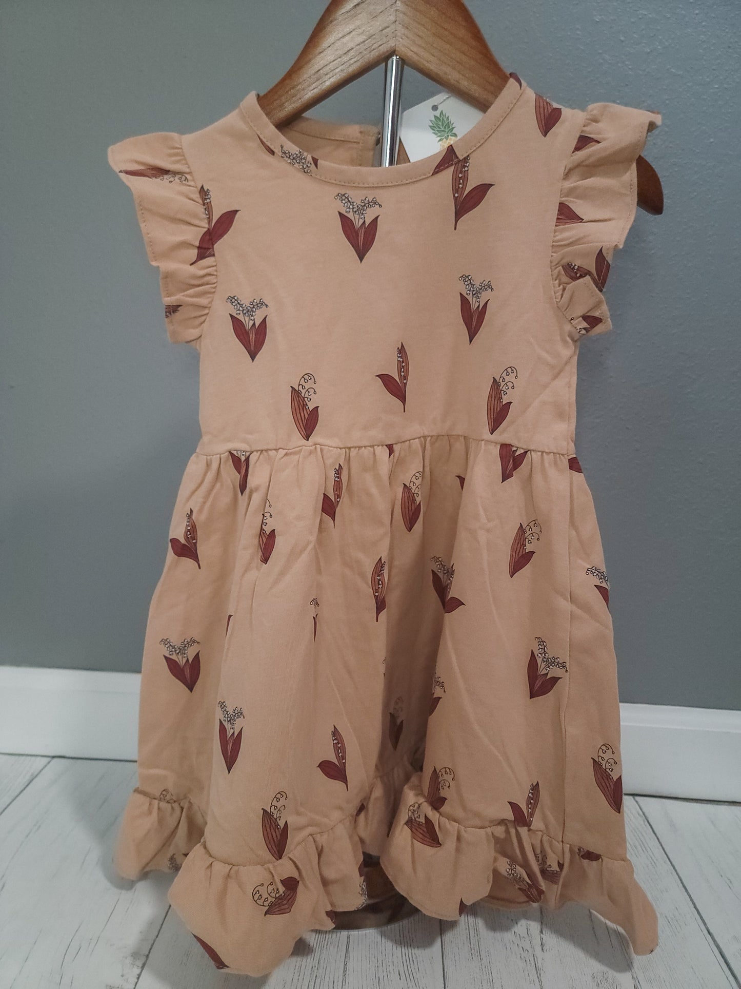 Lily Ruffle Dress – Toddler Girls Spring & Fall Dress 2T–5T