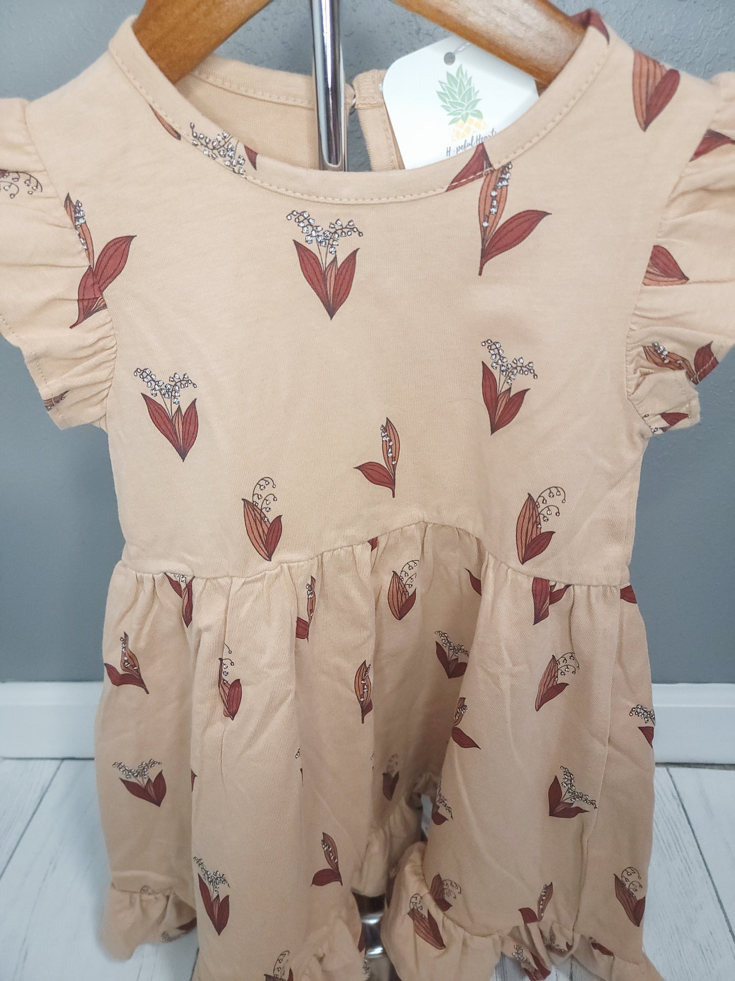 Lily Ruffle Dress – Toddler Girls Spring & Fall Dress 2T–5T