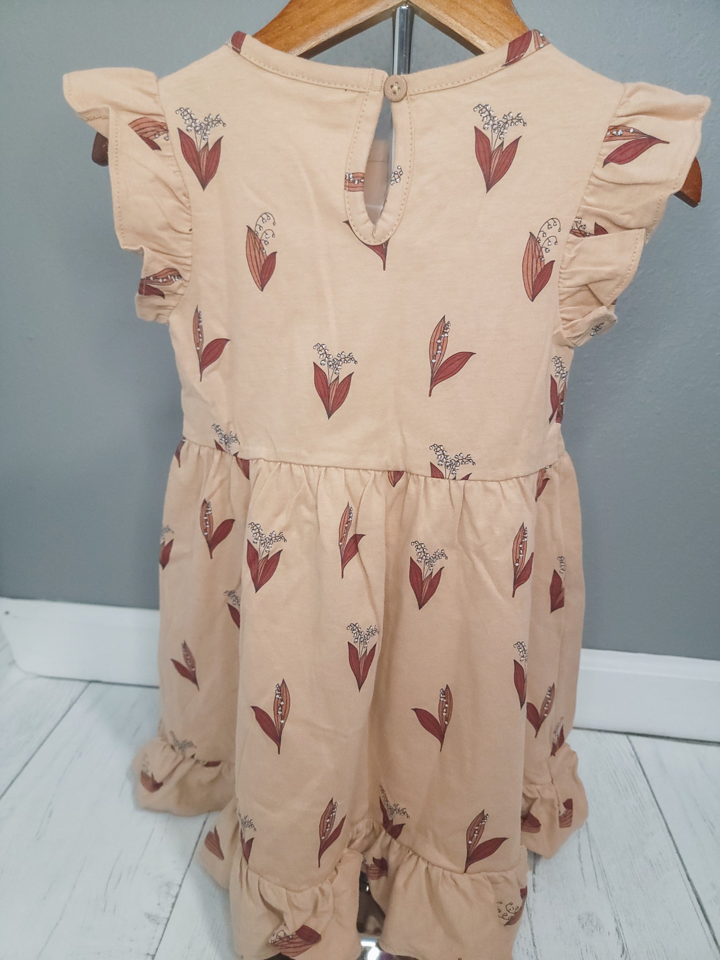 Lily Ruffle Dress – Toddler Girls Spring & Fall Dress 2T–5T