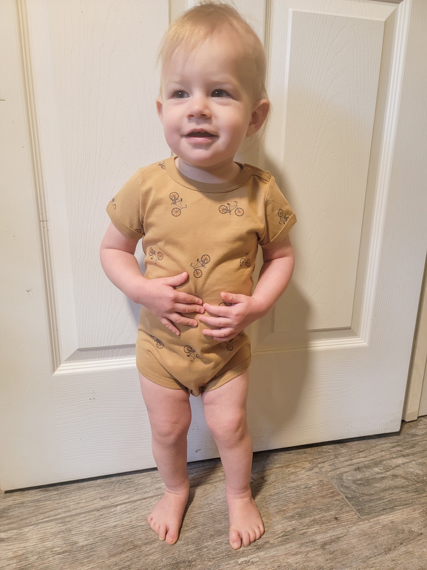 Short Sleeve Bodysuit- Bikes