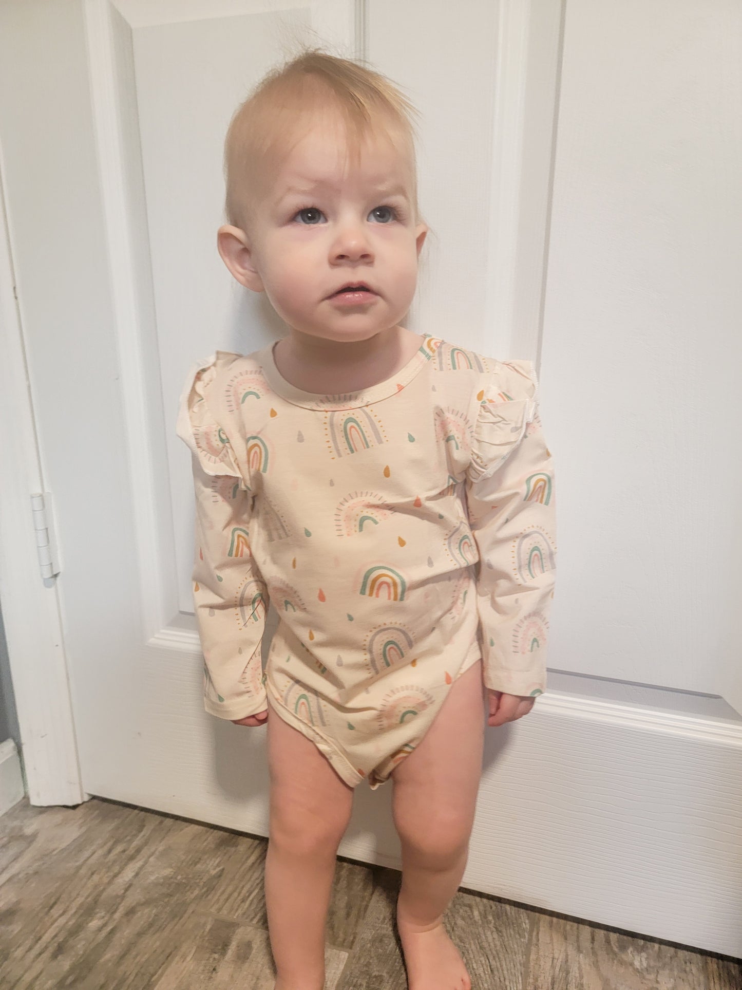 Rainbow Bamboo Onesie