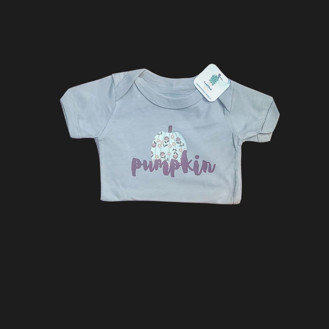 Pumpkin Onesie – Festive Fall Baby Outfit (2 Color Options)