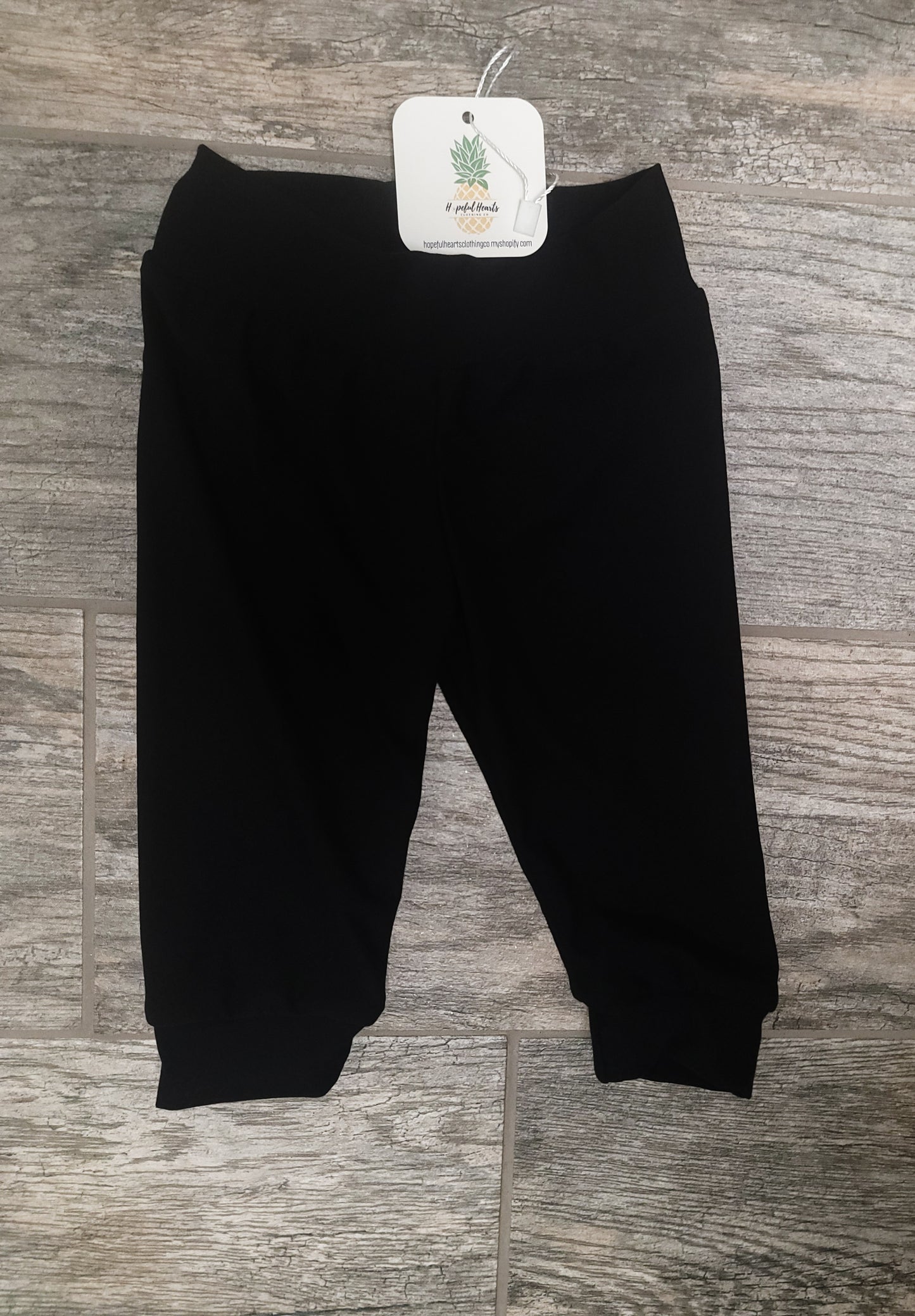 Black Baby Joggers
