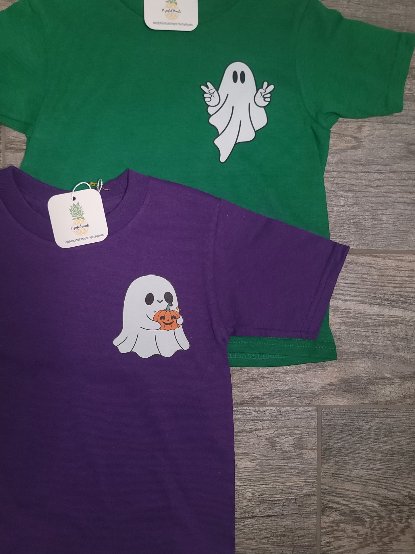 Ghostie Tee – Toddler Halloween Shirt, Cute Pocket Ghost Graphic Tee, Delta Pro Weight Cotton