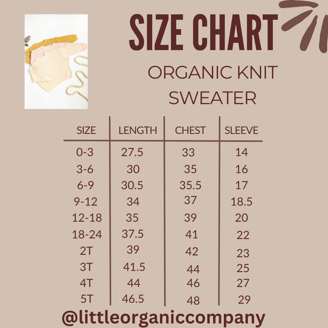 Organic Cotton Cable Knit Baby & Toddler Sweater – Soft & Cozy