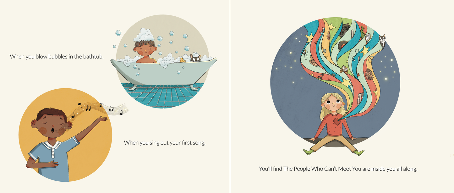 Children’s book on coping with loss, The People Who Can’t Meet You, grief and remembrance story