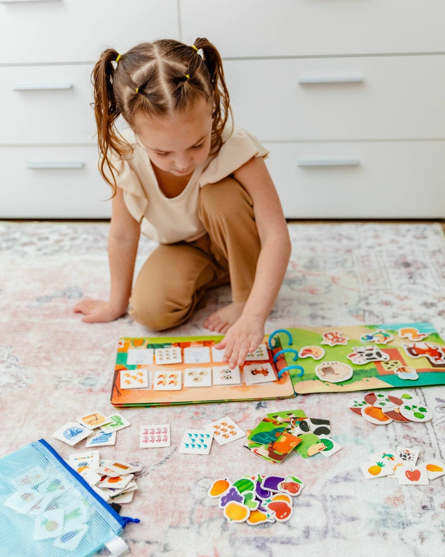 Farm Busy Book for Toddlers