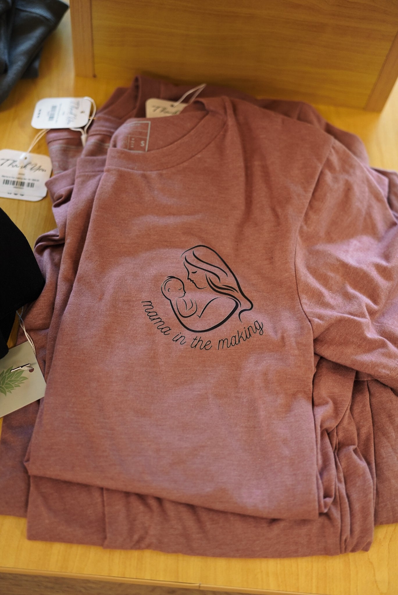 Mama in the Making Tee – Infertility Awareness Shirt in Heather Mauve