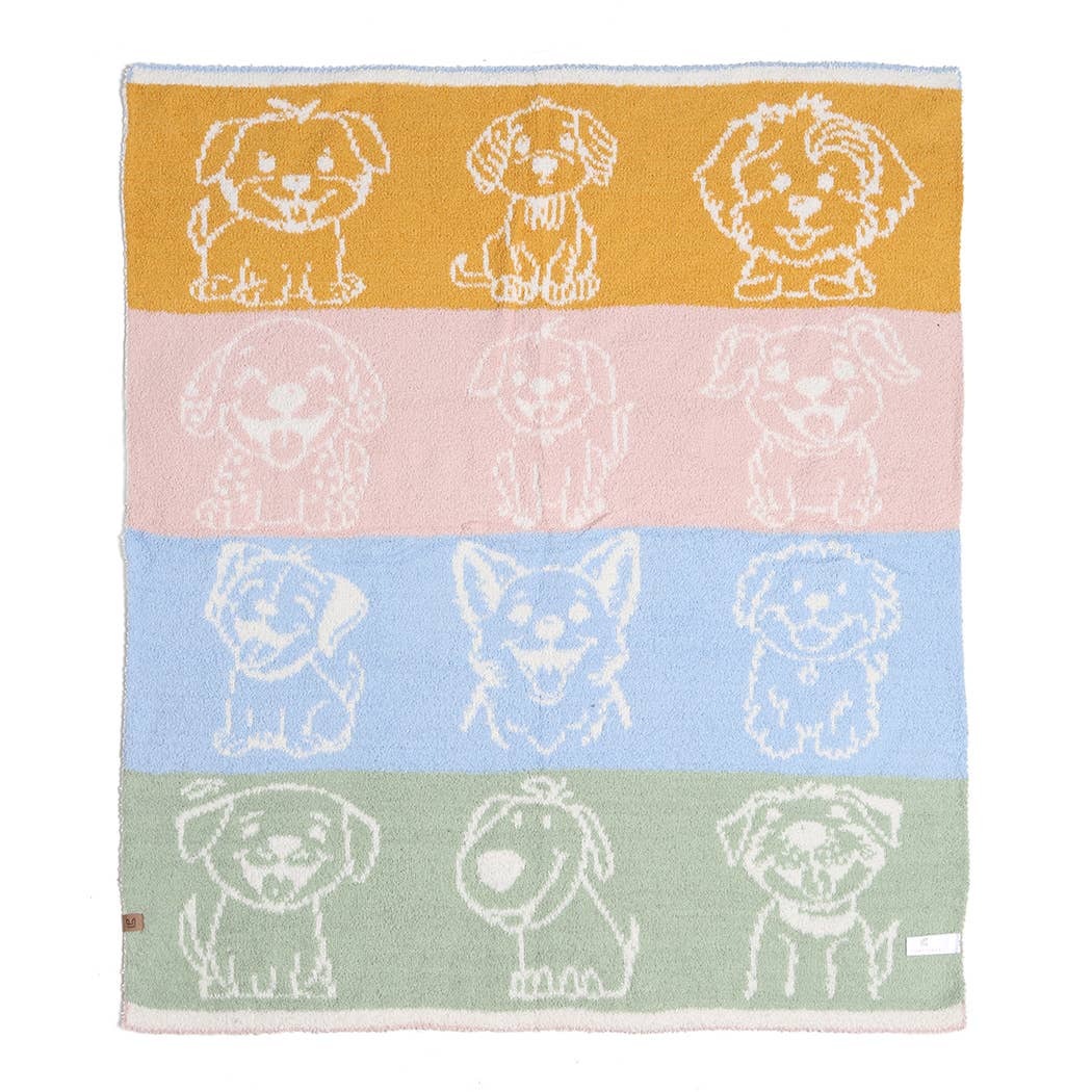 Child's Multi Pattern Throw Blanket