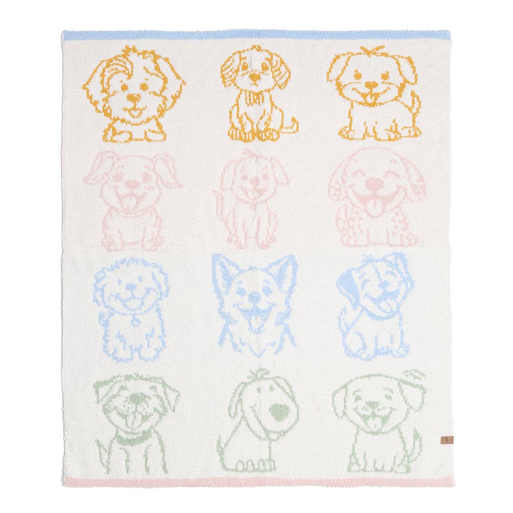 Child's Multi Pattern Throw Blanket