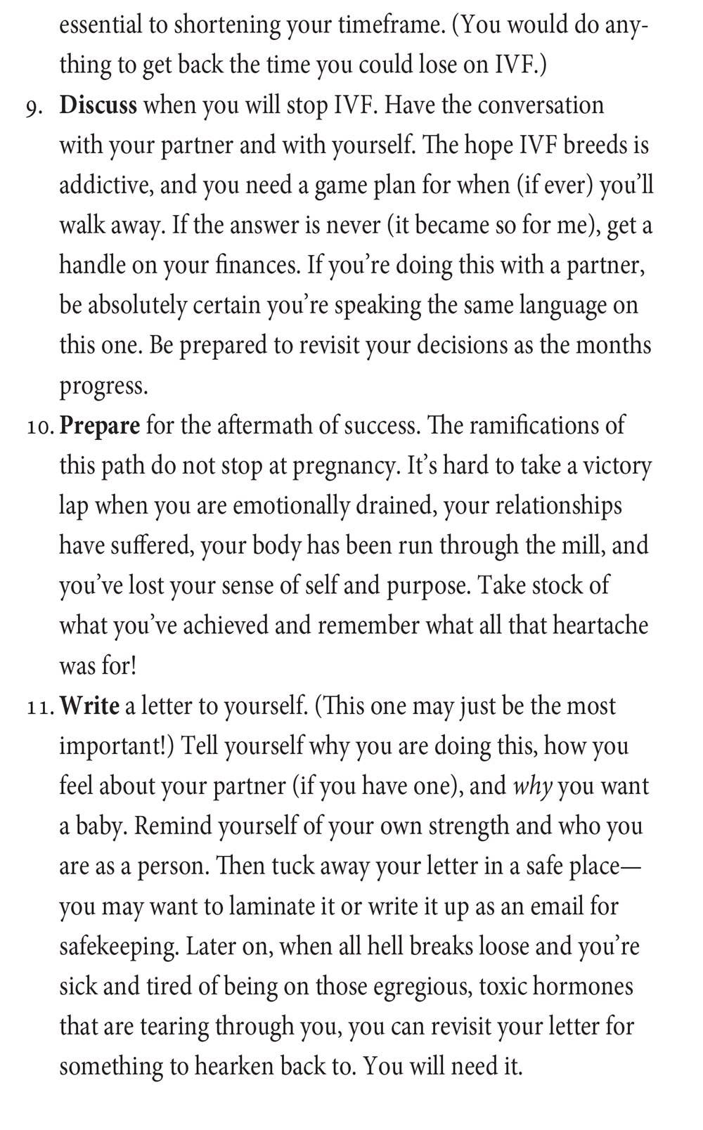 Fertility and IVF support book, 1000 Needles, guidance for hope and empowerment