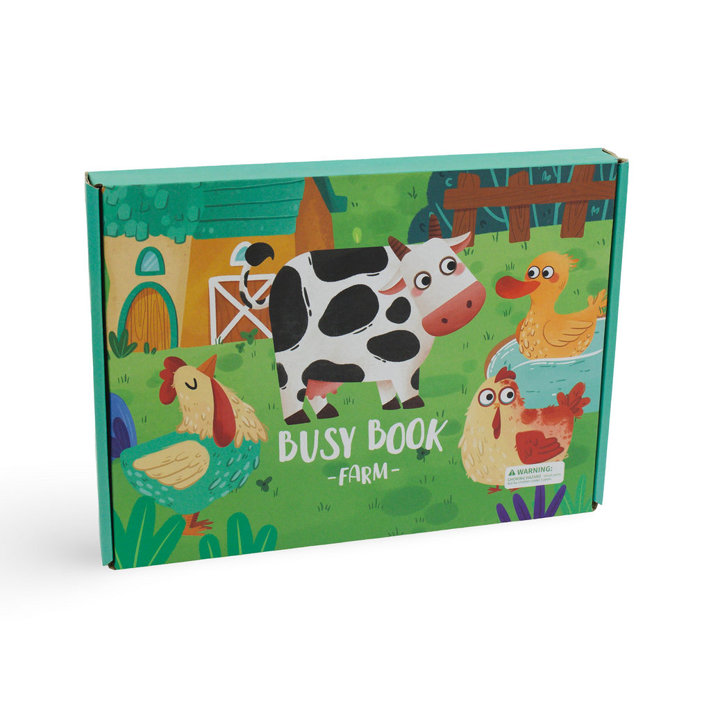 Farm Busy Book for Toddlers
