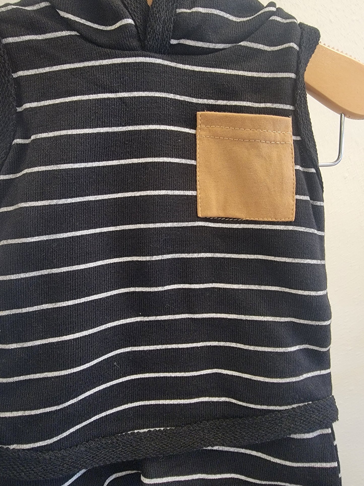 Unisex Hood Tank and Shorts Set