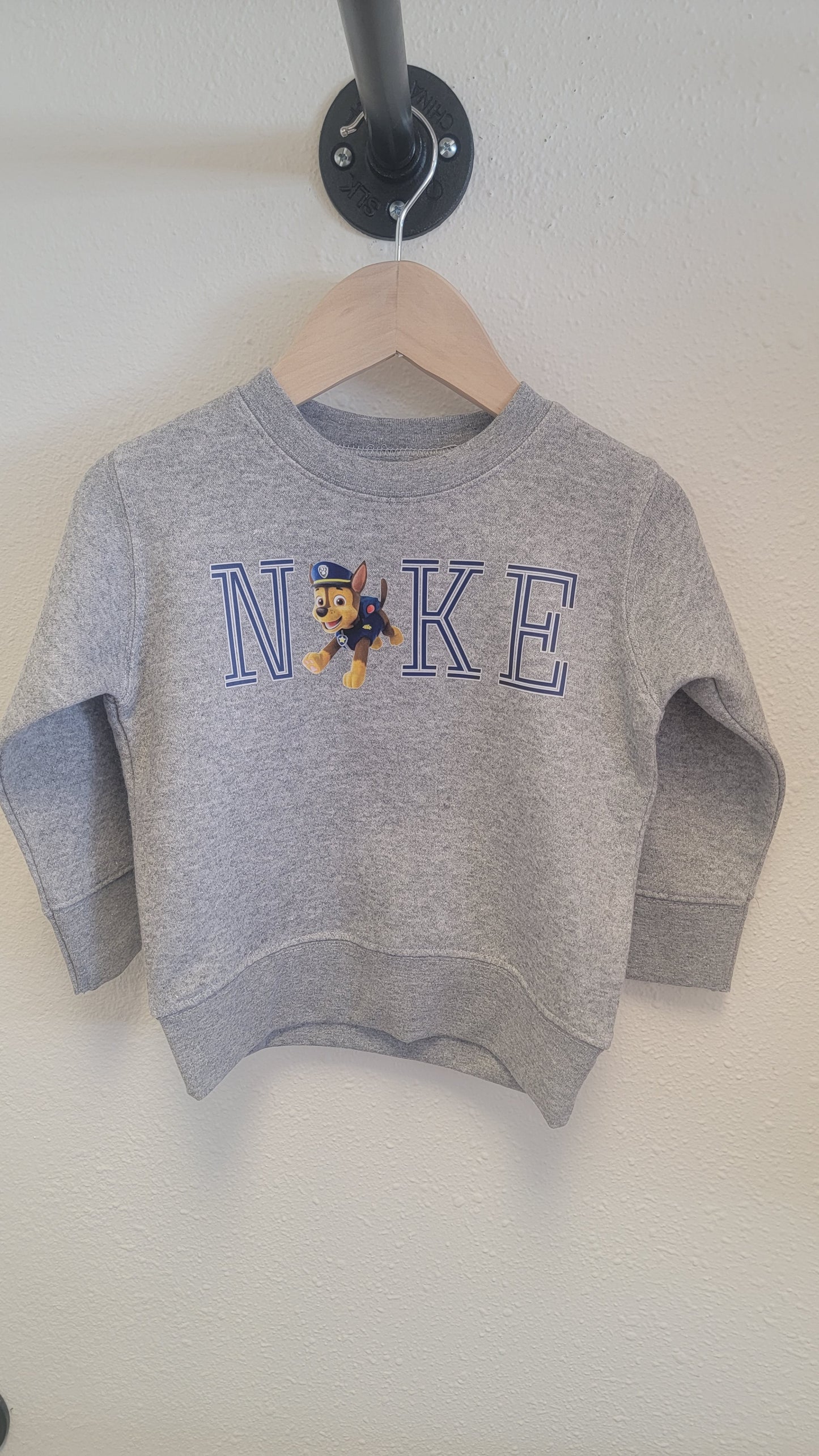 Chase Paw Patrol Crewneck – Soft Fleece Sweatshirt