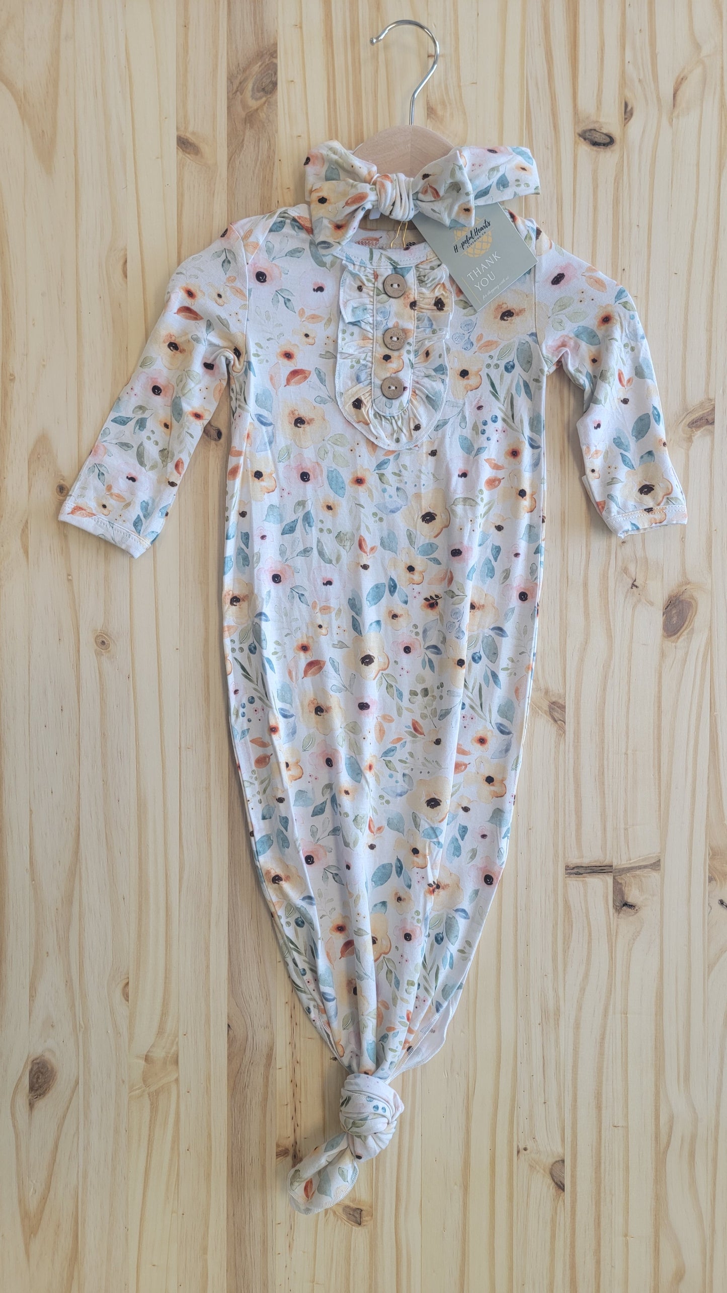 Newborn gown