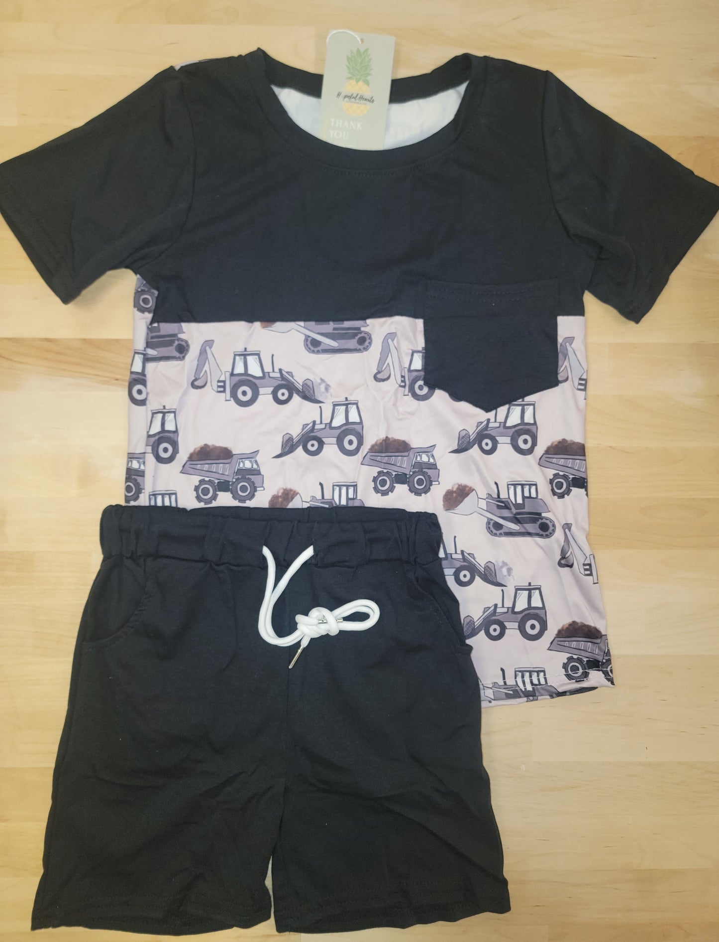 Construction Shorts Set