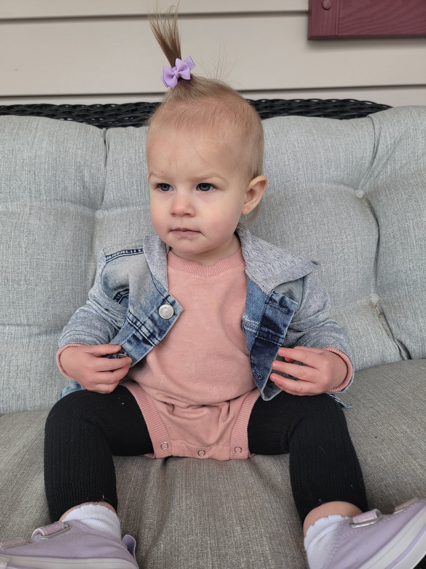 Acid Wash Bubble Romper – Soft French Terry Baby & Toddler Outfit