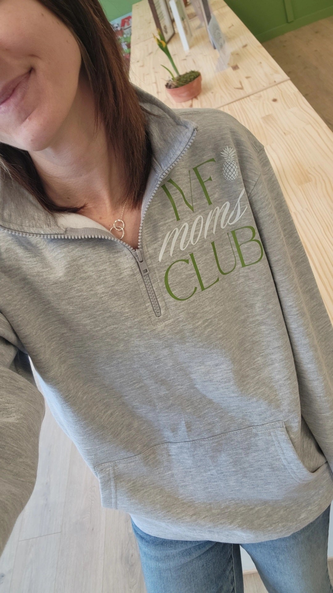 IVF Moms Club Quarter Zip