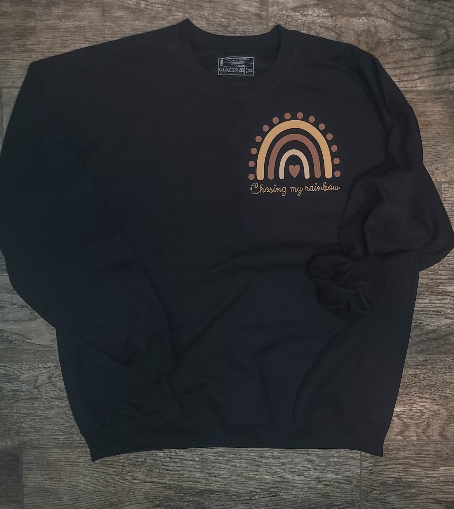 Chasing my rainbow crewneck