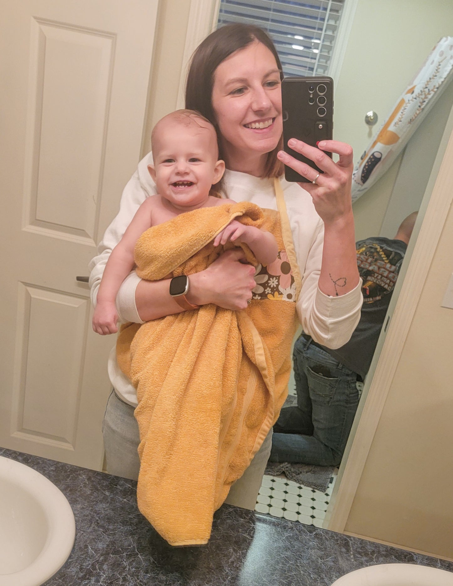handmade creations baby bath apron
