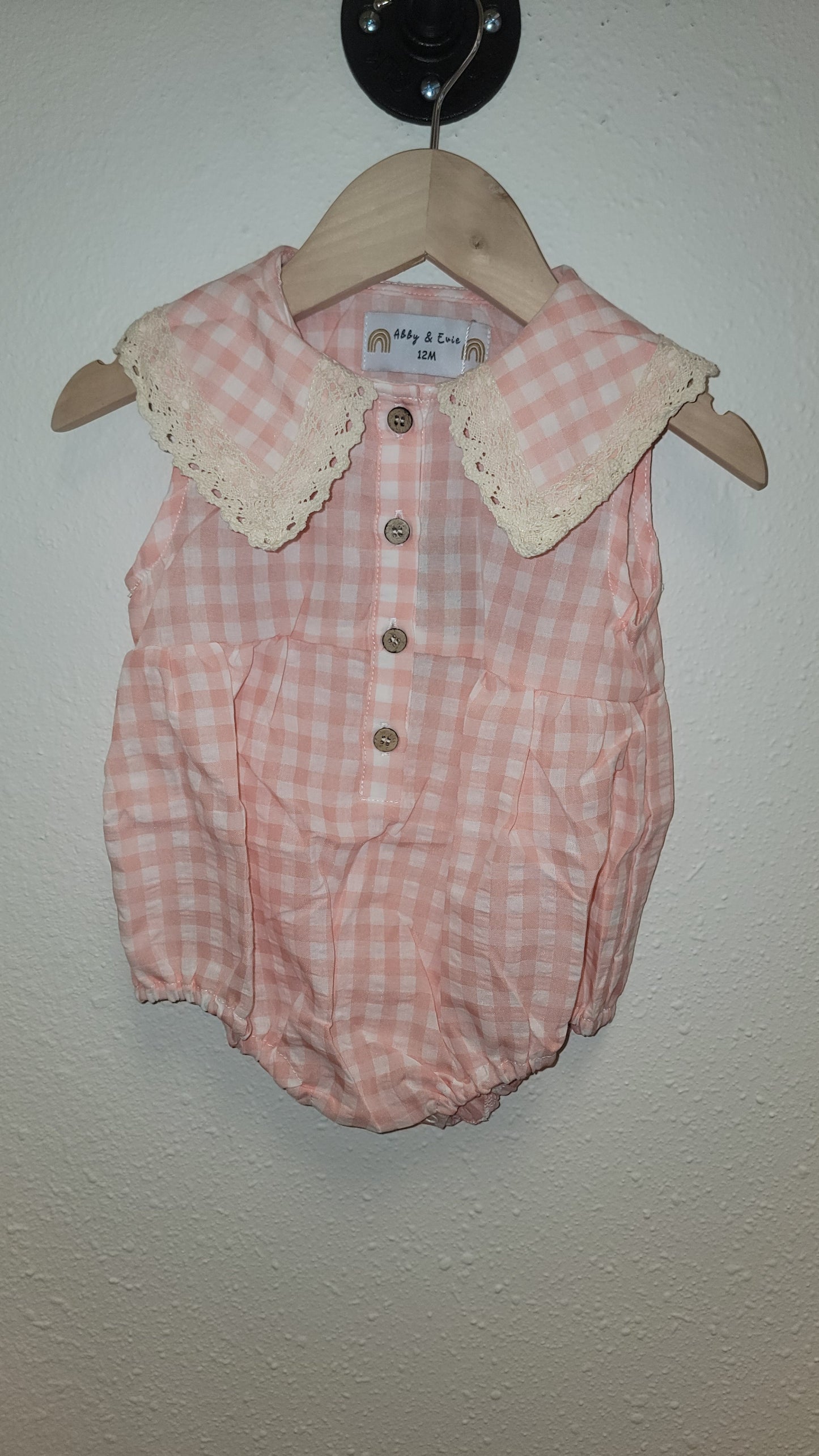 Sandy button-up romper