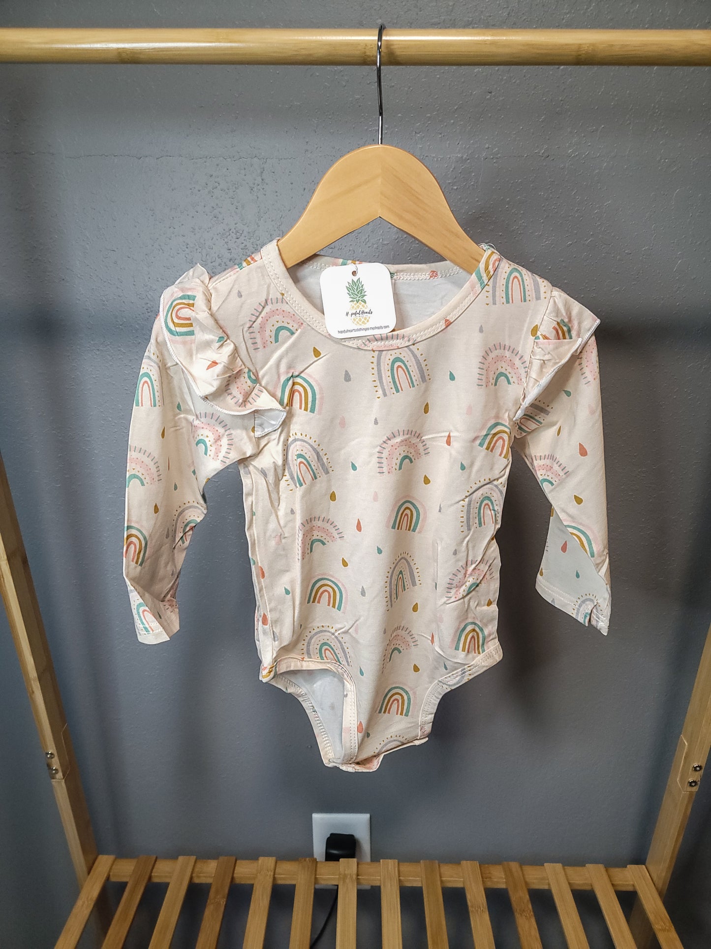 Rainbow Bamboo Onesie