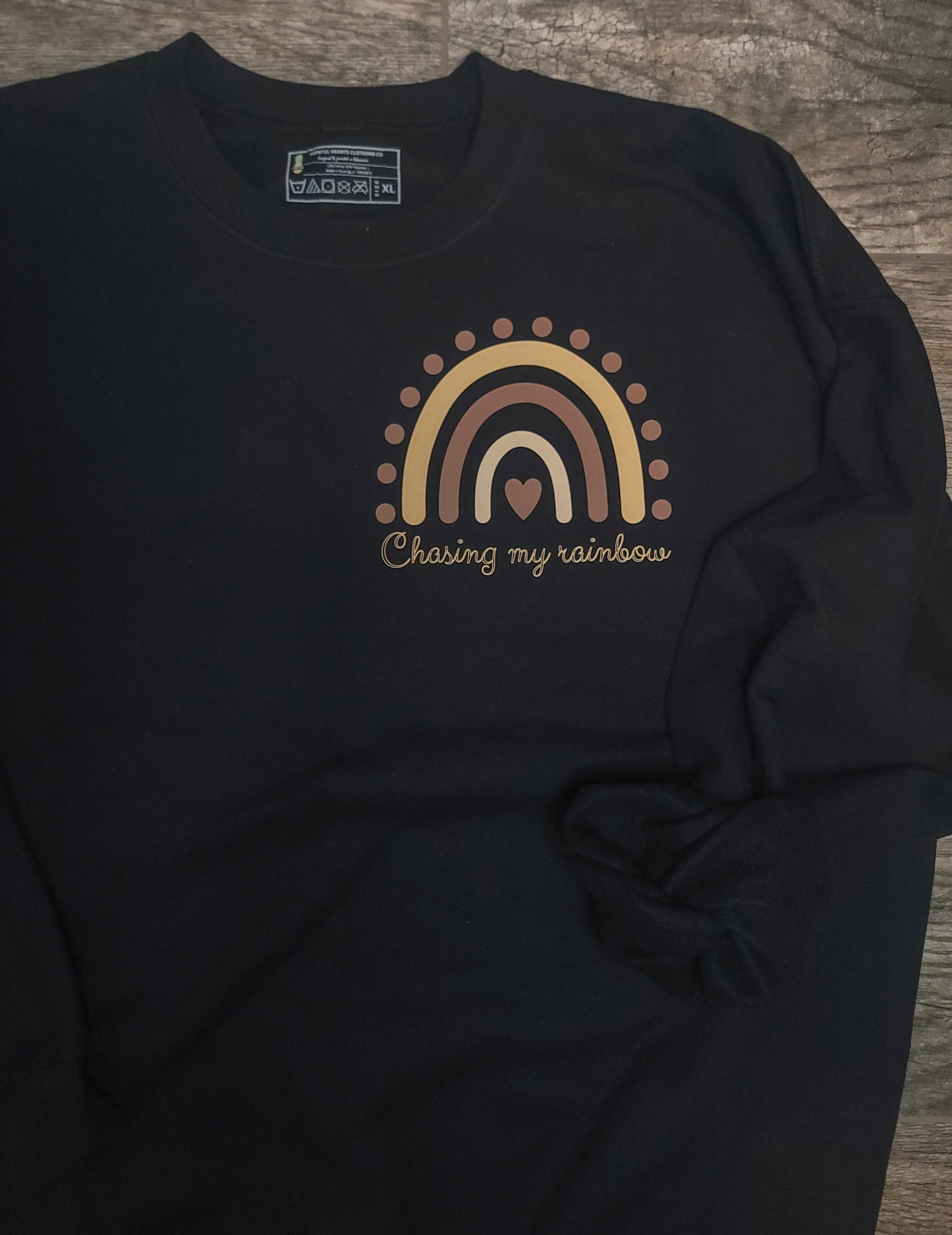 Chasing my rainbow crewneck
