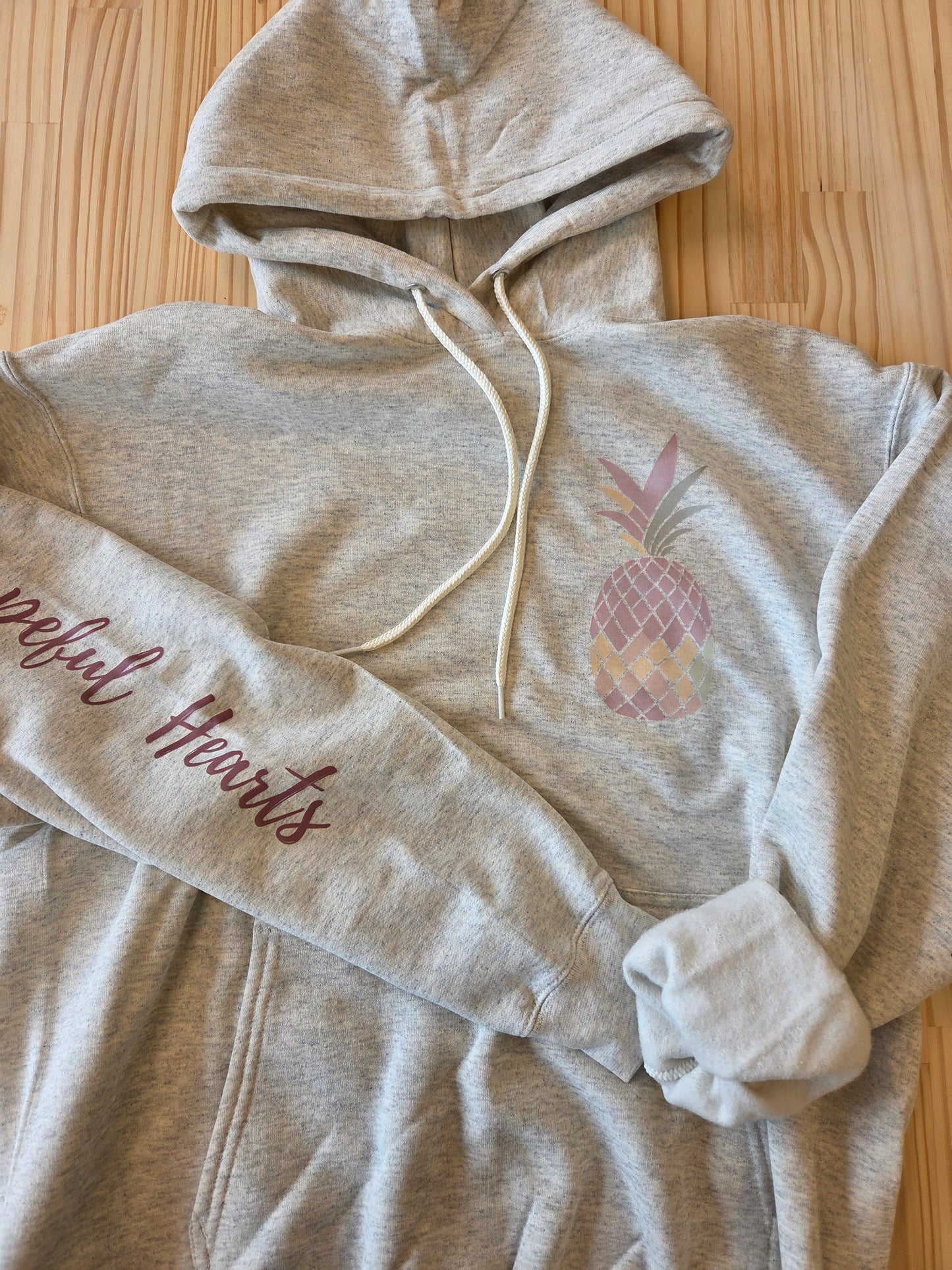 Hopeful Hearts Hoodie Oatmeal