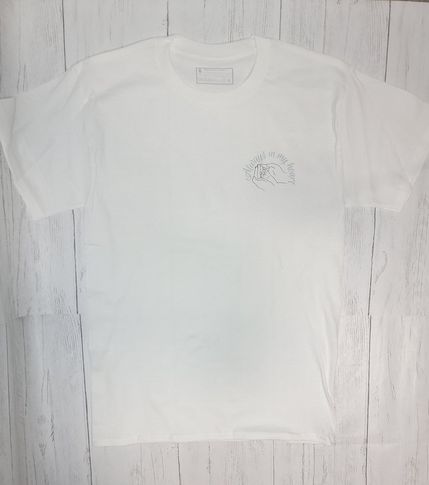 Always in My Heart Tee – Infant Loss & Pregnancy Remembrance Shirt