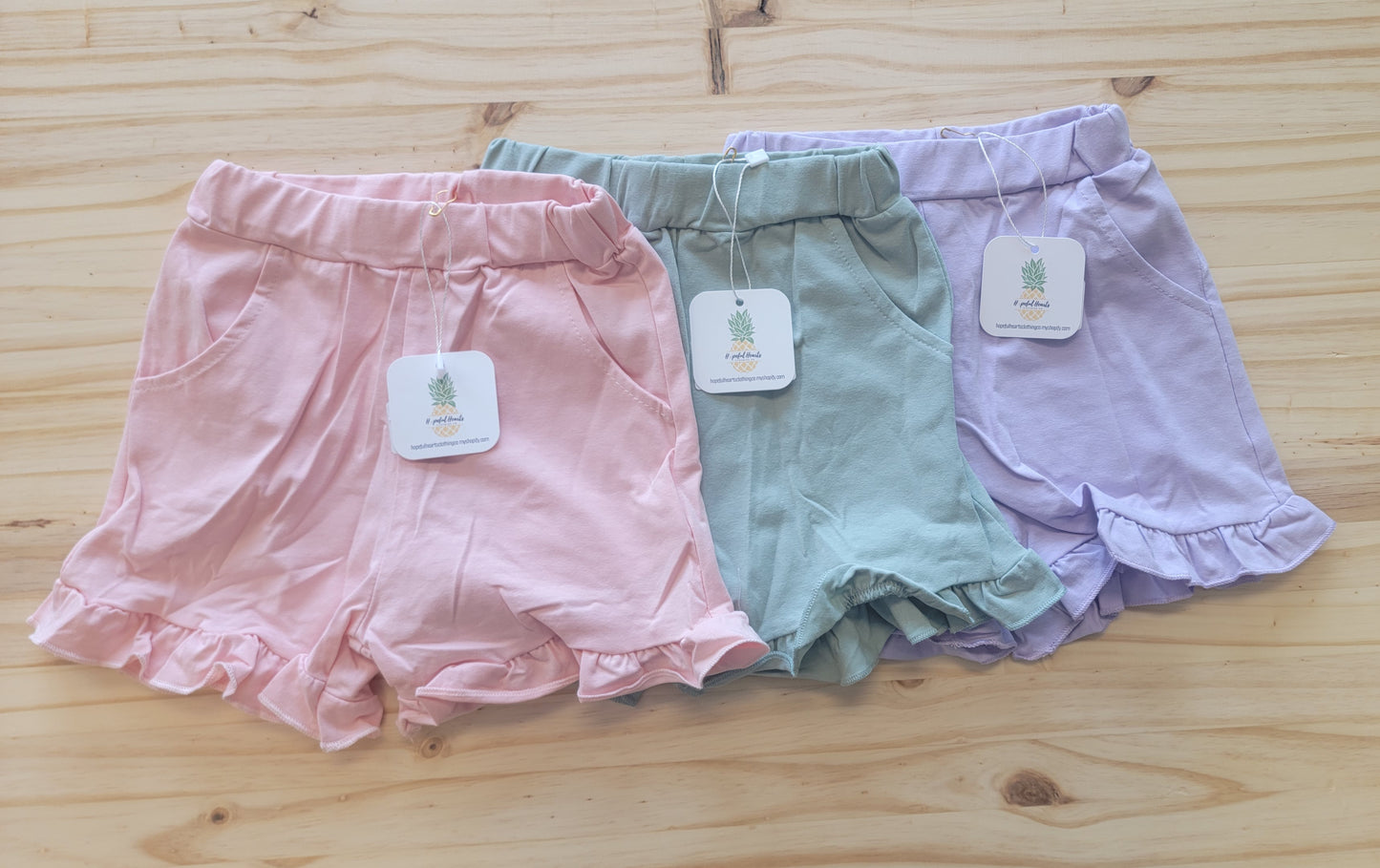 Cleo ruffle shorts