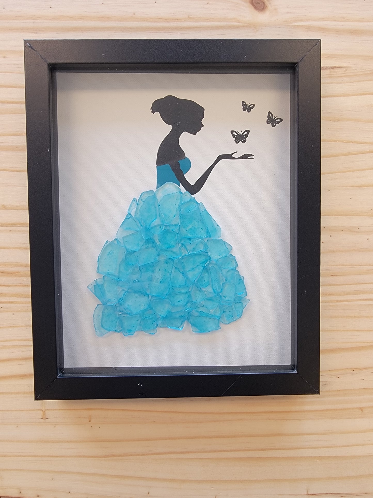 Handmade personalized gifts and home essentials by Made By Penny blue dress