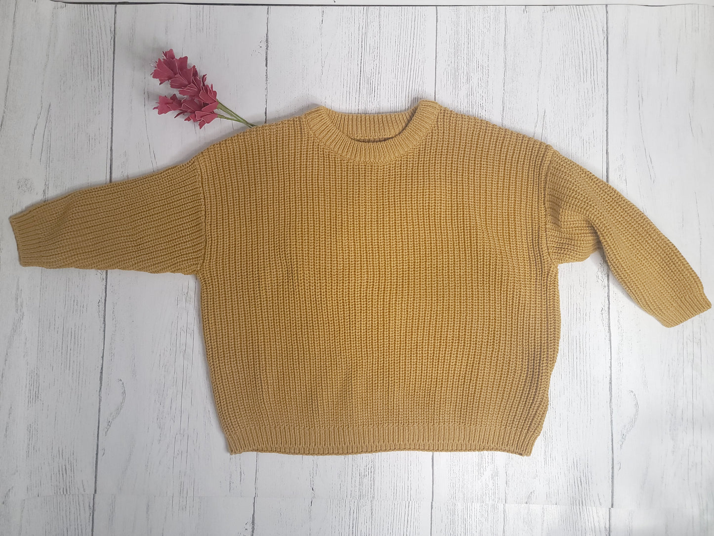 Organic Cotton Cable Knit Baby & Toddler Sweater – Soft & Cozy