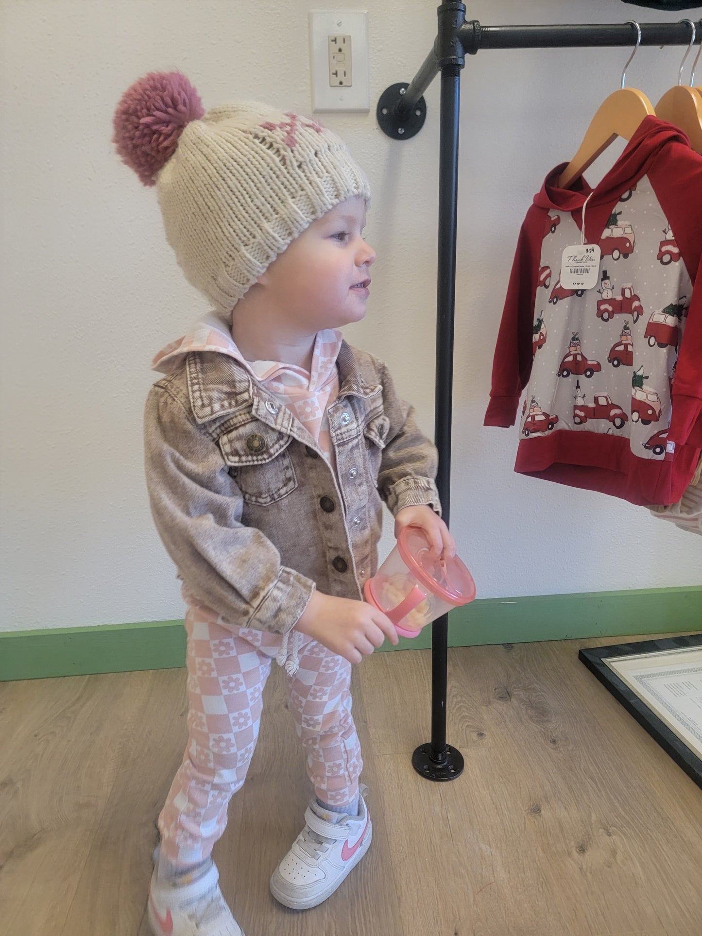XOXO Knit Beanie – Winter Hat for Babies & Kids