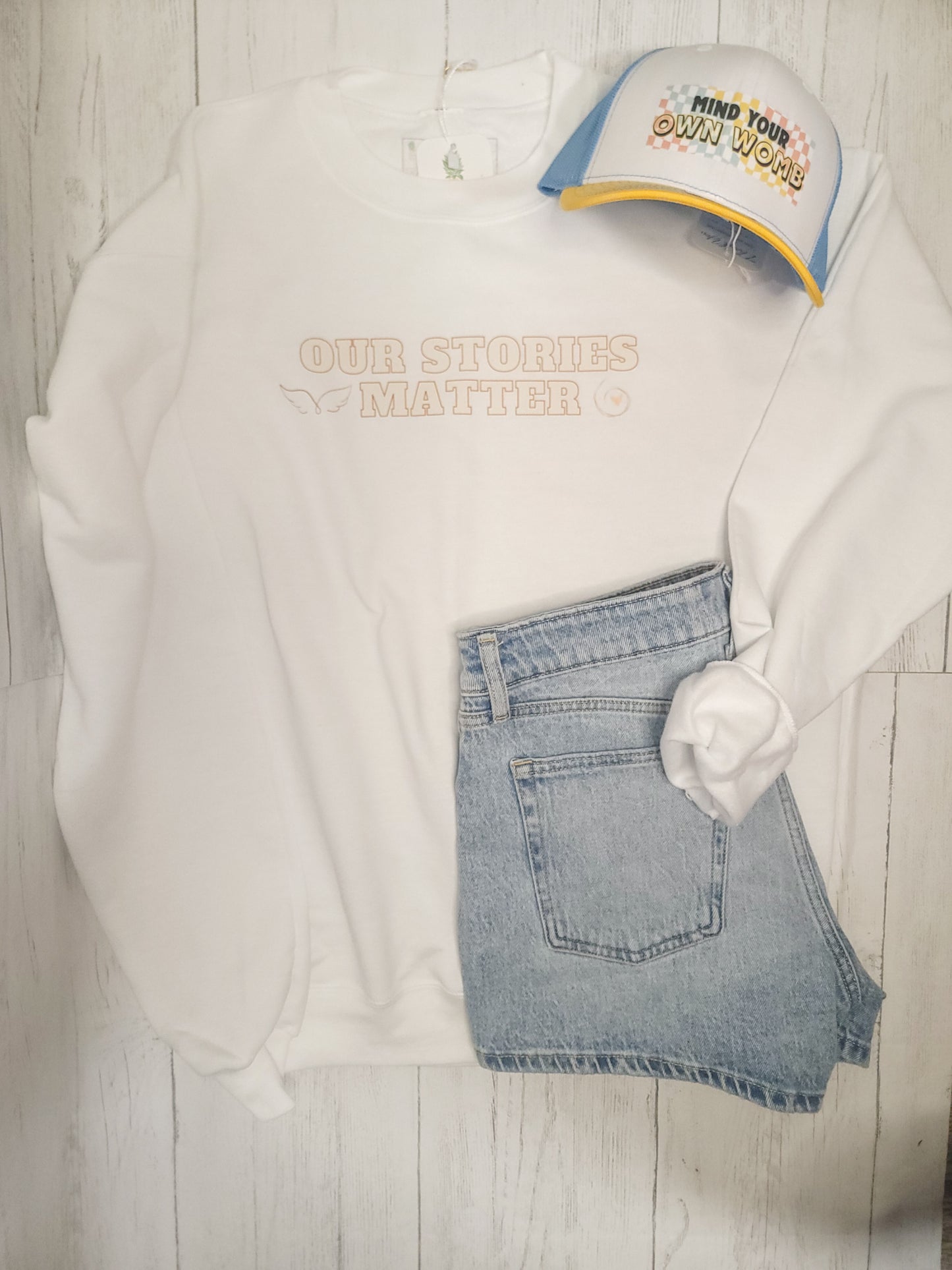 Our Stories Matter Crewneck