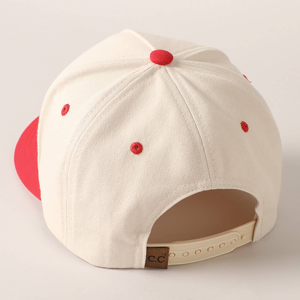 Put It On Santa’s Tab Baseball Cap | Adjustable Cotton Hat | Embroidered in USA