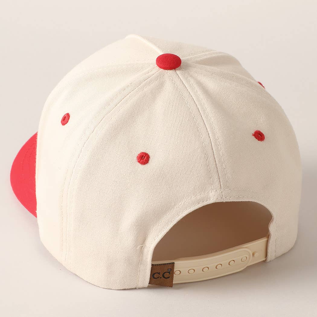 Merry Mama Baseball Cap | Adjustable Cotton Mom Hat | Embroidered in USA