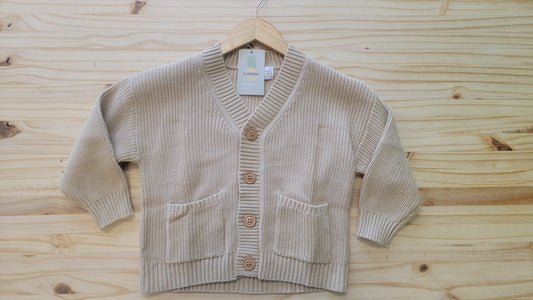 Children’s cardigan sweater, stylish and comfortable cold weather knit for kids