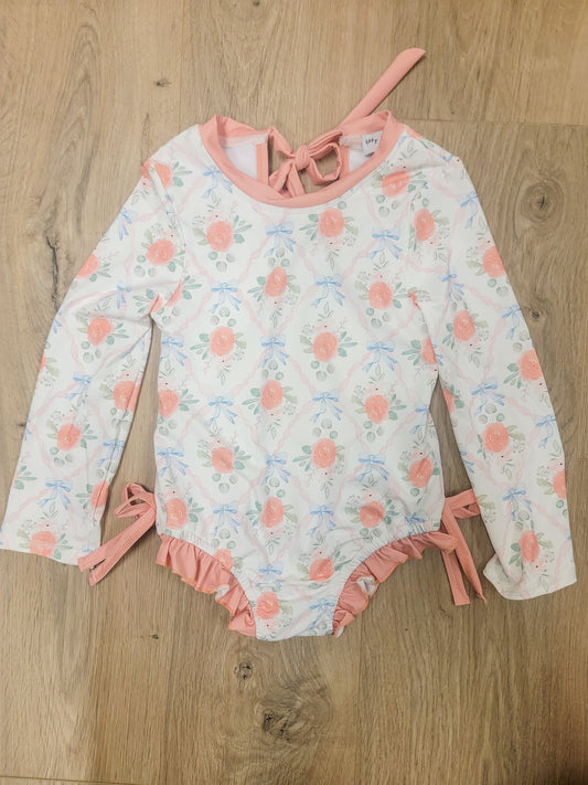 Coral Bloom Swimsuit
