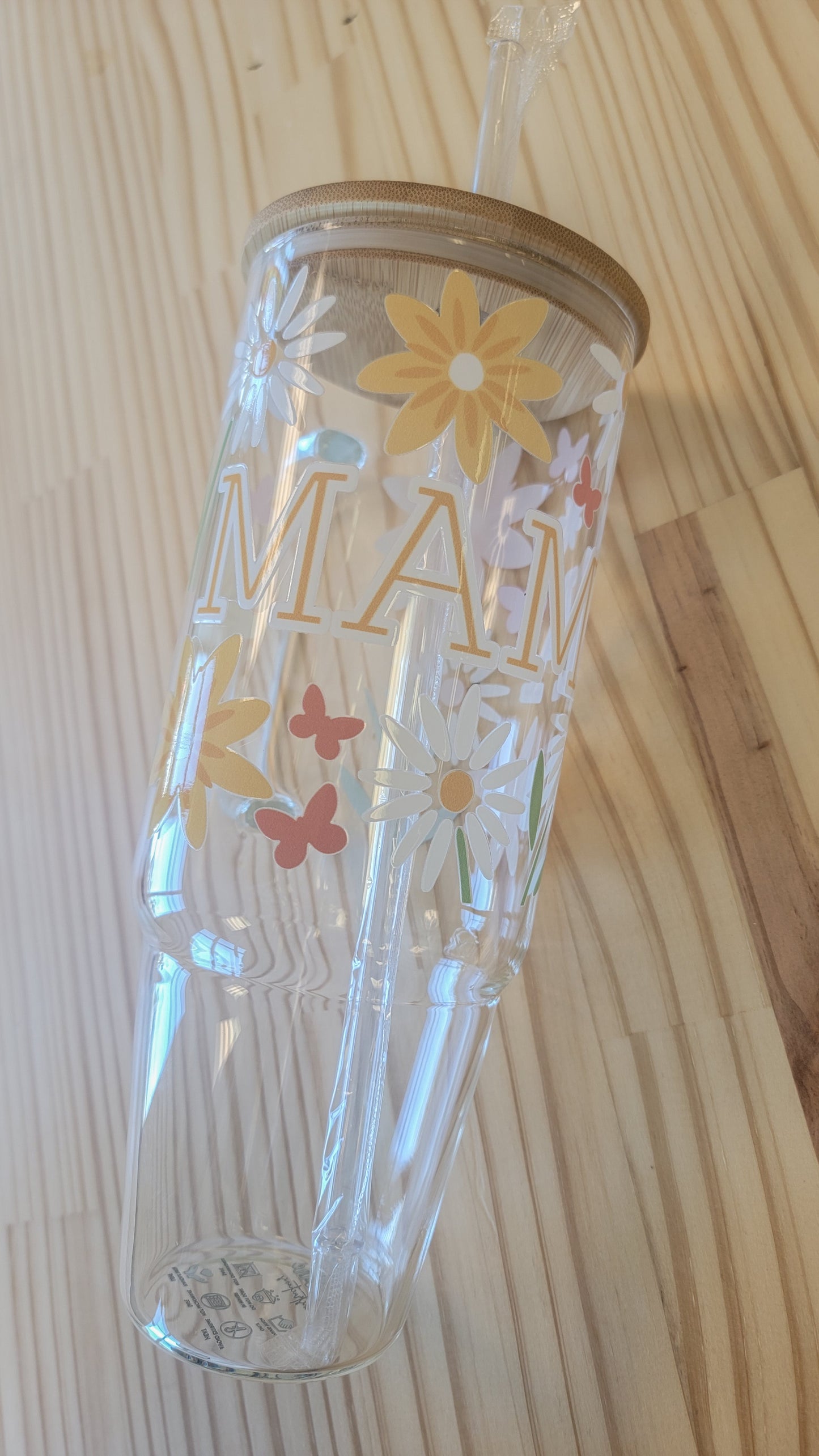 Mama 40 oz Glass Tumbler