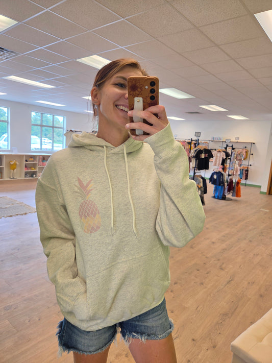 Hopeful Hearts Hoodie Oatmeal